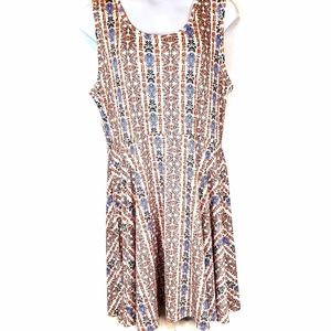 LulaRoe print midi dress